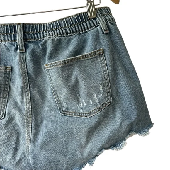 Aerie Daydream Distressed Denim Short - Picture 10 of 14